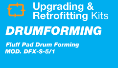 fluff pad drum forming